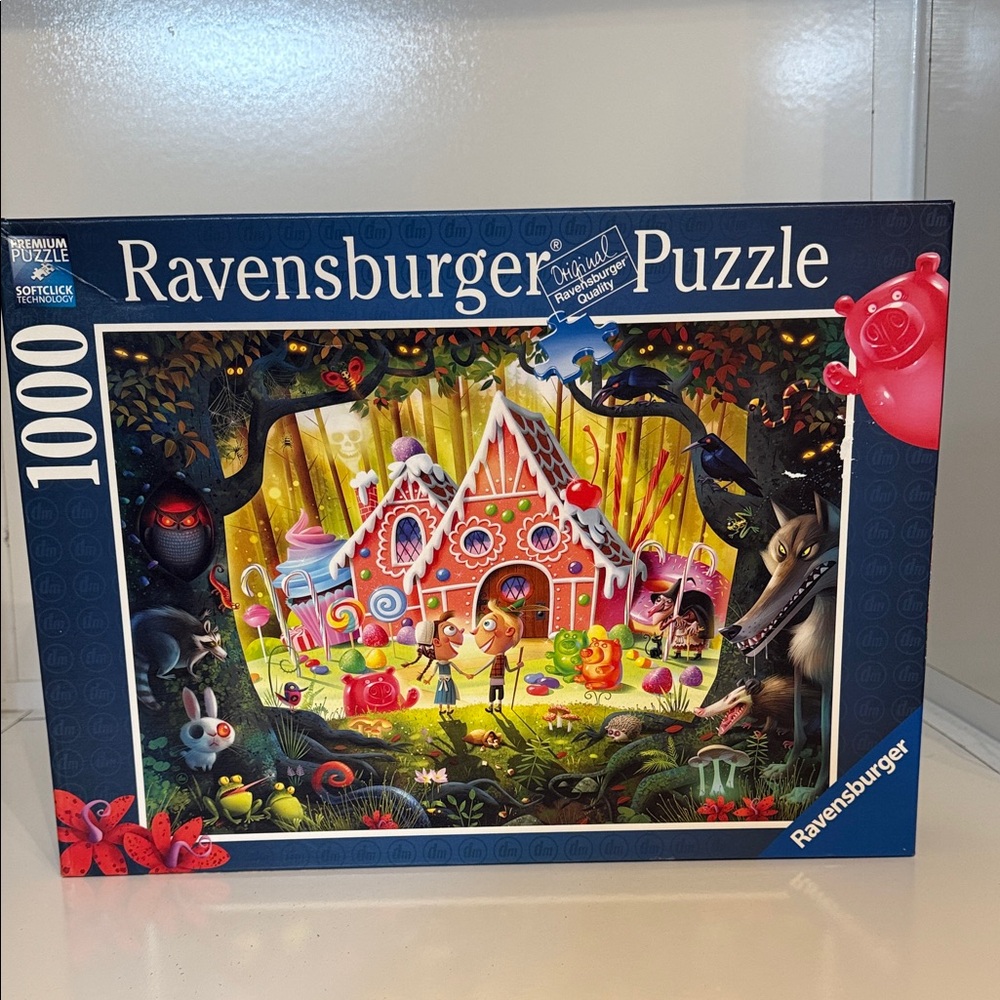 Ravensburger Hansel and Gretel Beware! 1000 Piece Jigsaw Puzzle
